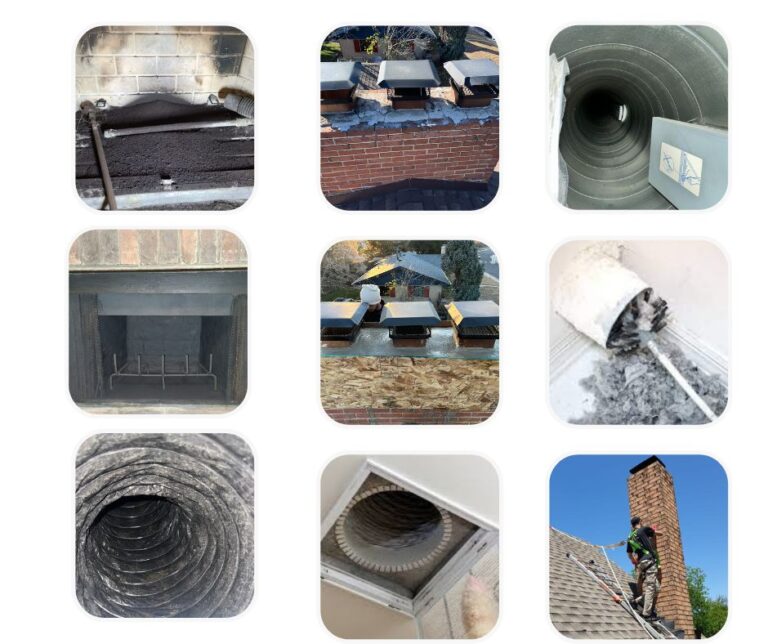 Our Services - Air Duct, Chimney, Fireplace and dryer vent cleaning and repair