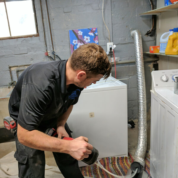 Professional Dryer vent cleaning
