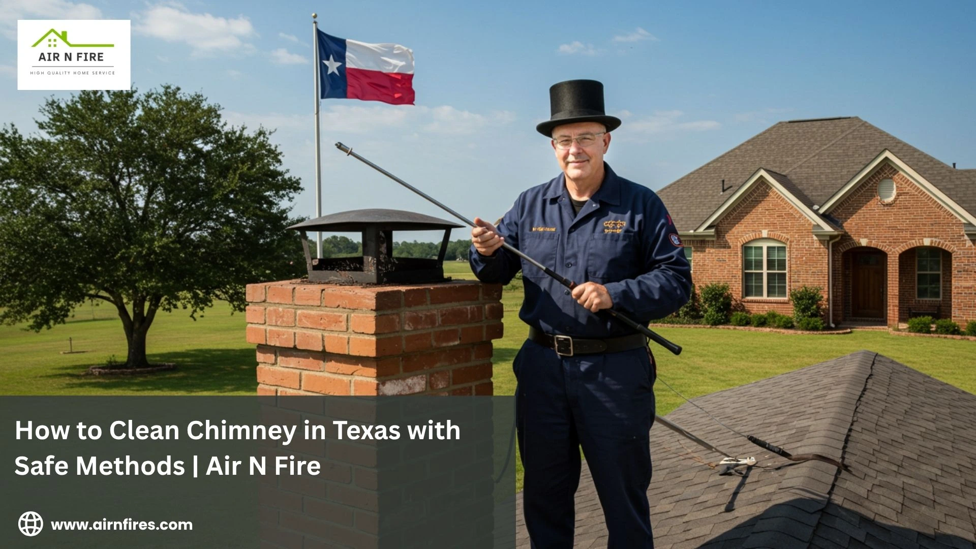 How to Clean Chimney in Texas with Safe Methods | Air N Fire